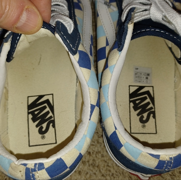 VANS Classic Checkered Shoes - Size 8.5 Women's & 7 Mens. - Picture 7 of 9